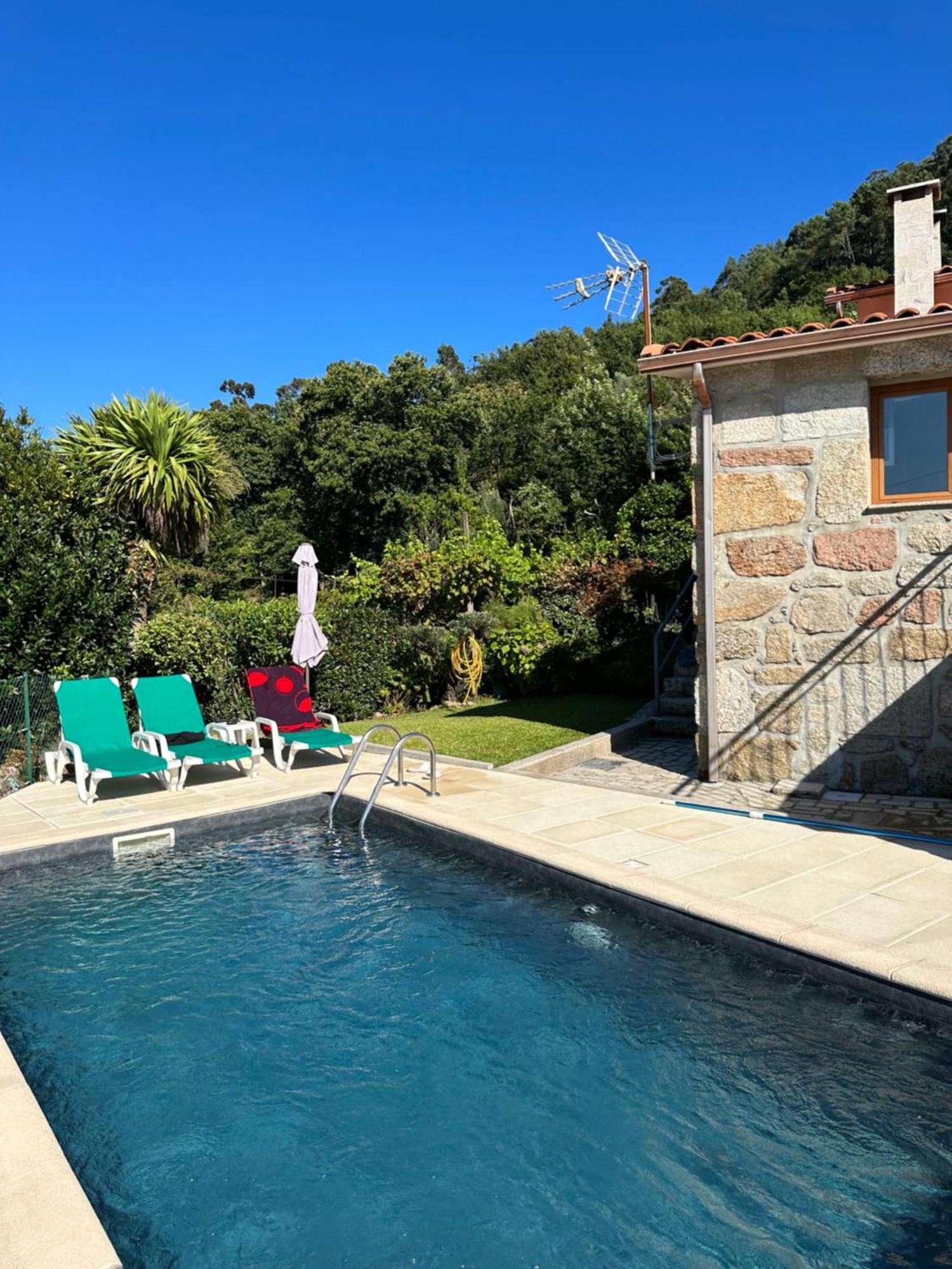 Casa Da Lage - Piscina Privada - Geres เจเรส ภายนอก รูปภาพ